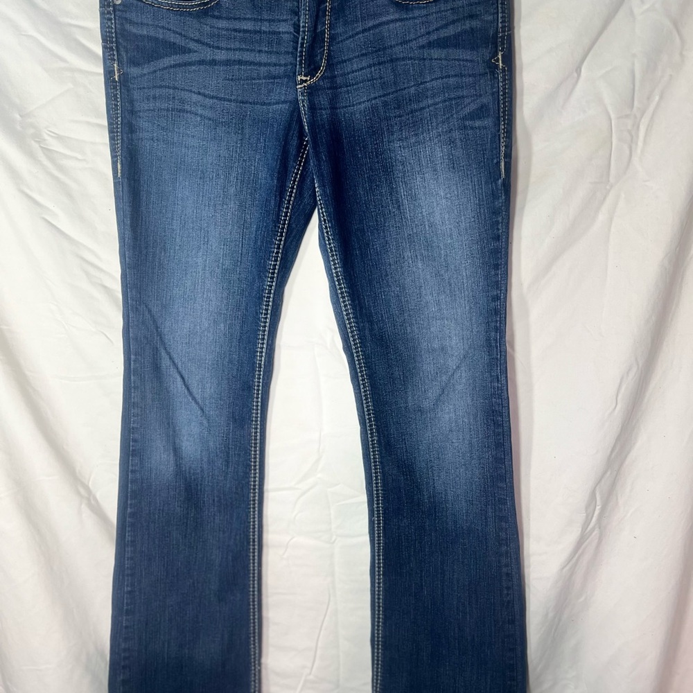 Ariat Blue Boot Cut Jeans with Vintage Wash